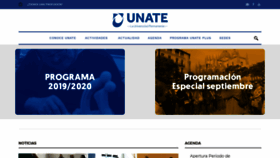What Unate.org website looked like in 2019 (4 years ago)