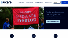 What Ucare.org website looked like in 2019 (4 years ago)