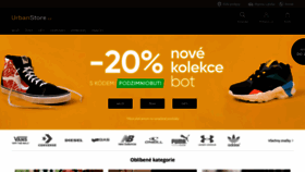 What Urbanstore.cz website looked like in 2019 (4 years ago)