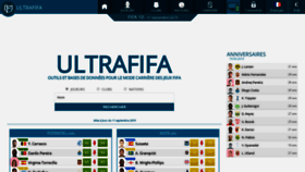 What Ultrafifa.com website looked like in 2019 (4 years ago)