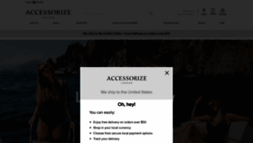 What Uk.accessorize.com website looked like in 2019 (4 years ago)