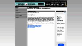 What Unlockitfree.com website looked like in 2019 (4 years ago)