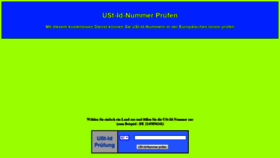What Ust-id-prufen.de website looked like in 2019 (4 years ago)