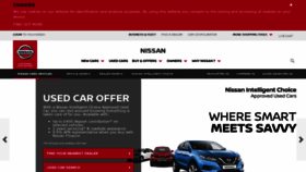 What Usedcars.nissan.co.uk website looked like in 2019 (4 years ago)