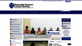 What Uasd.edu.do website looked like in 2019 (4 years ago)