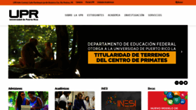 What Upr.edu website looked like in 2019 (4 years ago)