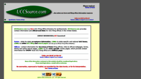 What Uccsource.com website looked like in 2019 (4 years ago)