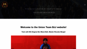What Unionteambjj.com website looked like in 2019 (4 years ago)