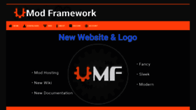 What Umodframework.com website looked like in 2019 (4 years ago)