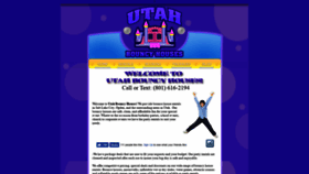 What Utahbouncyhouses.com website looked like in 2019 (4 years ago)