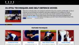 What Ultimatejujitsu.com website looked like in 2019 (4 years ago)