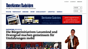 What Unterkaerntner.at website looked like in 2019 (4 years ago)