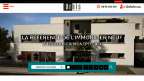 What Urbis.fr website looked like in 2019 (4 years ago)
