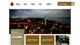 What Ueberlingen.de website looked like in 2019 (4 years ago)