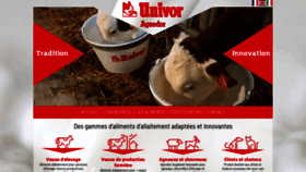 What Univor.fr website looked like in 2019 (4 years ago)