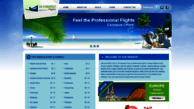 What Ukcheapestflights.co.uk website looked like in 2019 (4 years ago)