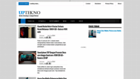 What Uptekno.blogspot.com website looked like in 2019 (4 years ago)