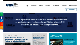 What Uspa.fr website looked like in 2019 (4 years ago)
