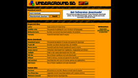 What Underground50.com website looked like in 2019 (4 years ago)