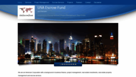 What Usaescrowfund.com website looked like in 2019 (4 years ago)