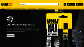 What Uhu-profishop.de website looked like in 2019 (4 years ago)