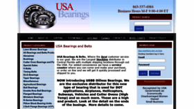 What Usabearingsandbelts.com website looked like in 2019 (4 years ago)