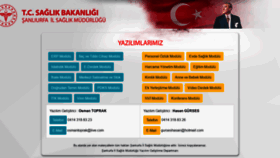 What Urfasaglik.gov.tr website looked like in 2019 (4 years ago)