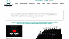 What Uveneer.com website looked like in 2019 (4 years ago)