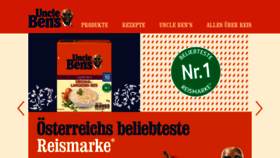 What Unclebens.at website looked like in 2019 (4 years ago)