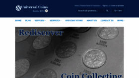 What Universalcoins.ca website looked like in 2019 (4 years ago)