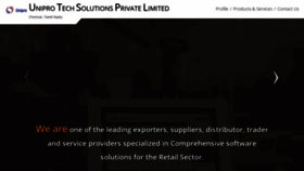 What Uniprotechsolutions.co.in website looked like in 2019 (4 years ago)