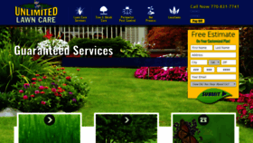 What Unlimitedlandscaping.com website looked like in 2019 (4 years ago)