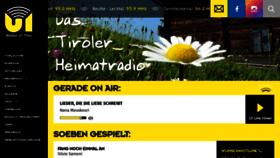 What U1-radio.at website looked like in 2019 (4 years ago)