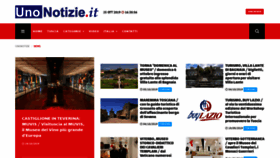 What Unonotizie.it website looked like in 2019 (6 years ago)