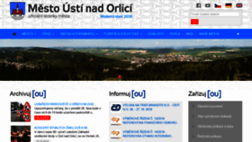 What Ustinadorlici.cz website looked like in 2019 (4 years ago)
