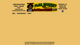 What Unclebillsfleamarket.com website looked like in 2019 (5 years ago)