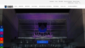 What Unida.edu.py website looked like in 2019 (4 years ago)