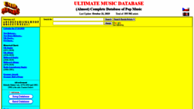 What Umdmusic.com website looked like in 2019 (4 years ago)