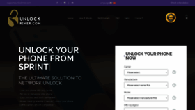 What Unlockriver.com website looked like in 2019 (4 years ago)