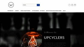 What Upcyclers.at website looked like in 2019 (4 years ago)