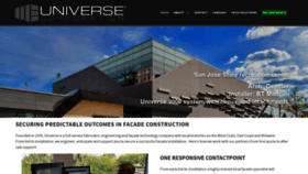 What Universecorp.com website looked like in 2019 (4 years ago)