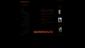 What Uuniduuni.fi website looked like in 2019 (4 years ago)