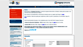 What Uruguayconcursa.gub.uy website looked like in 2019 (4 years ago)