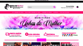 What Unhasdemulher.com.br website looked like in 2019 (4 years ago)