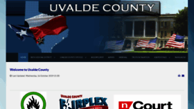 What Uvaldecounty.com website looked like in 2019 (4 years ago)