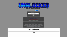 What Unblocked.how website looked like in 2019 (4 years ago)
