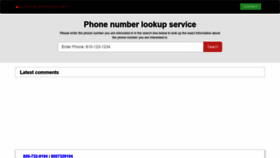 What Usacheckphones.info website looked like in 2019 (4 years ago)