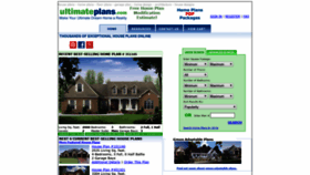 What Ultimateplans.com website looked like in 2019 (4 years ago)