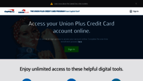 What Unionpluscard.com website looked like in 2019 (4 years ago)