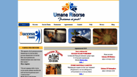 What Umanerisorse.it website looked like in 2019 (4 years ago)